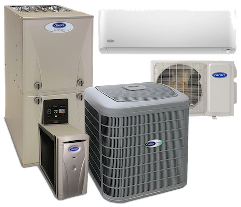 photo of Carrier HVAC units