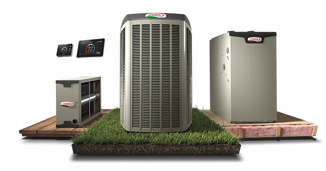 photo of Lennox HVAC units