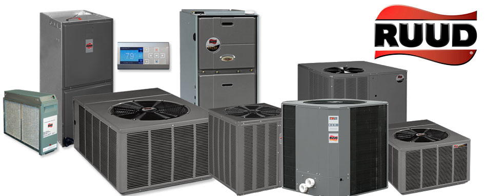 photo of Ruud HVAC units