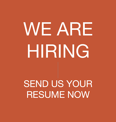 We Are Hiring graphic